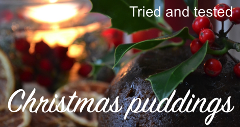 Christmas puddings tried and tested